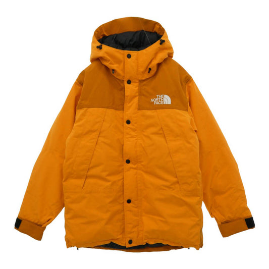 THE NORTH FACE ノースフェイス ND92454 MOUNTAIN DOWN JACKET マウンテン ダウン ジャケット オレンジ オレンジ系 M【中古】