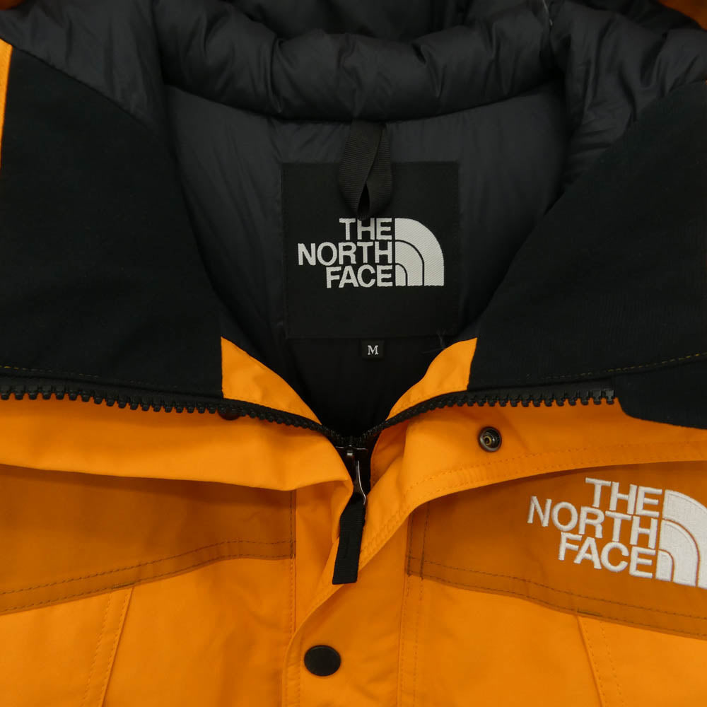 THE NORTH FACE ノースフェイス ND92454 MOUNTAIN DOWN JACKET マウンテン ダウン ジャケット オレンジ オレンジ系 M【中古】