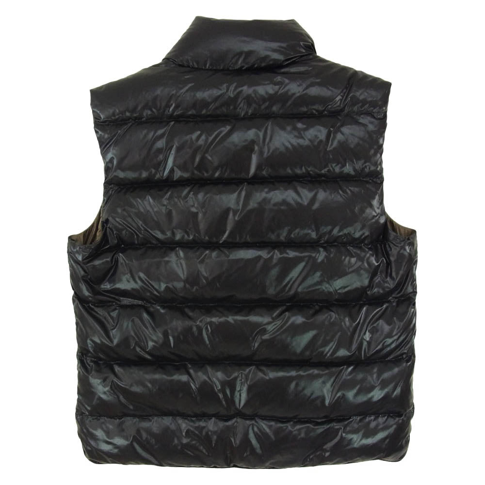 MONCLER モンクレール Z6H0213 スープリームスタグ TIBET チベット ダウン ベスト ブラック系 1【中古】