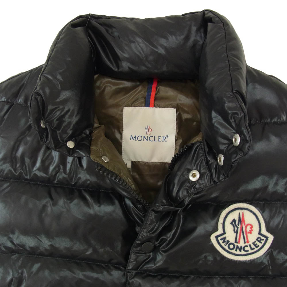 MONCLER モンクレール Z6H0213 スープリームスタグ TIBET チベット ダウン ベスト ブラック系 1【中古】