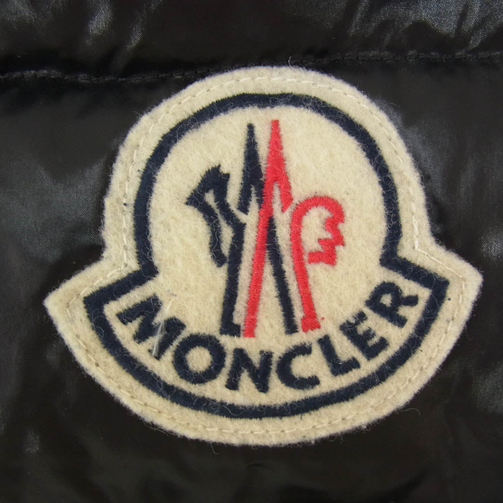 MONCLER モンクレール Z6H0213 スープリームスタグ TIBET チベット ダウン ベスト ブラック系 1【中古】