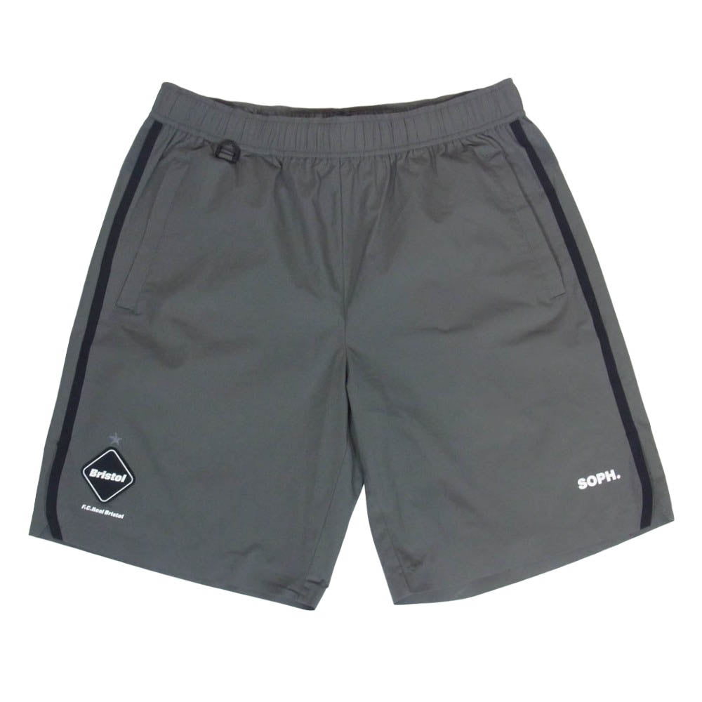 F.C.R.B. エフシーアールビー 21SS FCRB-210028 GAME SHORTS ゲーム ショーツ ショートパンツ チャコール系 M【中古】