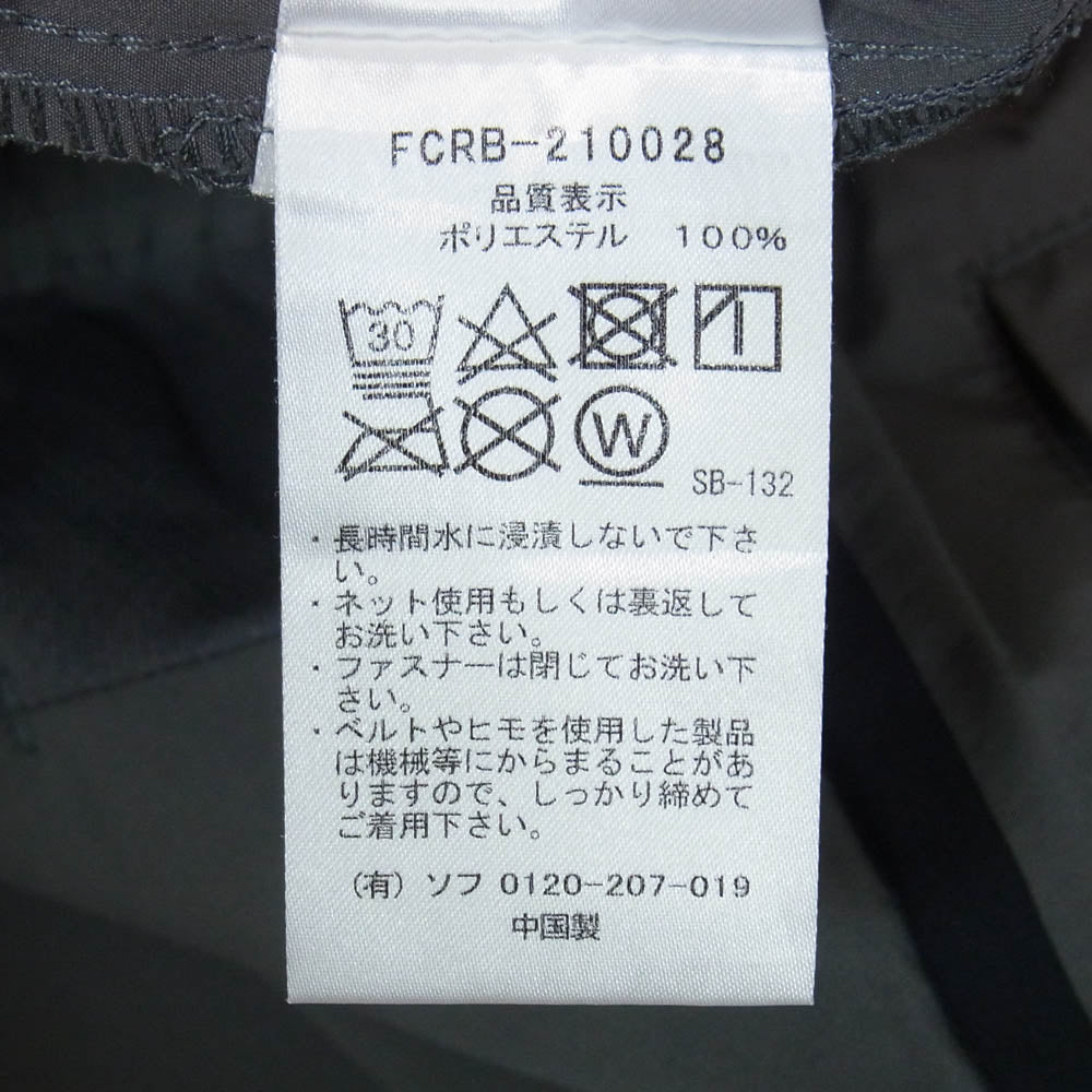 F.C.R.B. エフシーアールビー 21SS FCRB-210028 GAME SHORTS ゲーム ショーツ ショートパンツ チャコール系 M【中古】