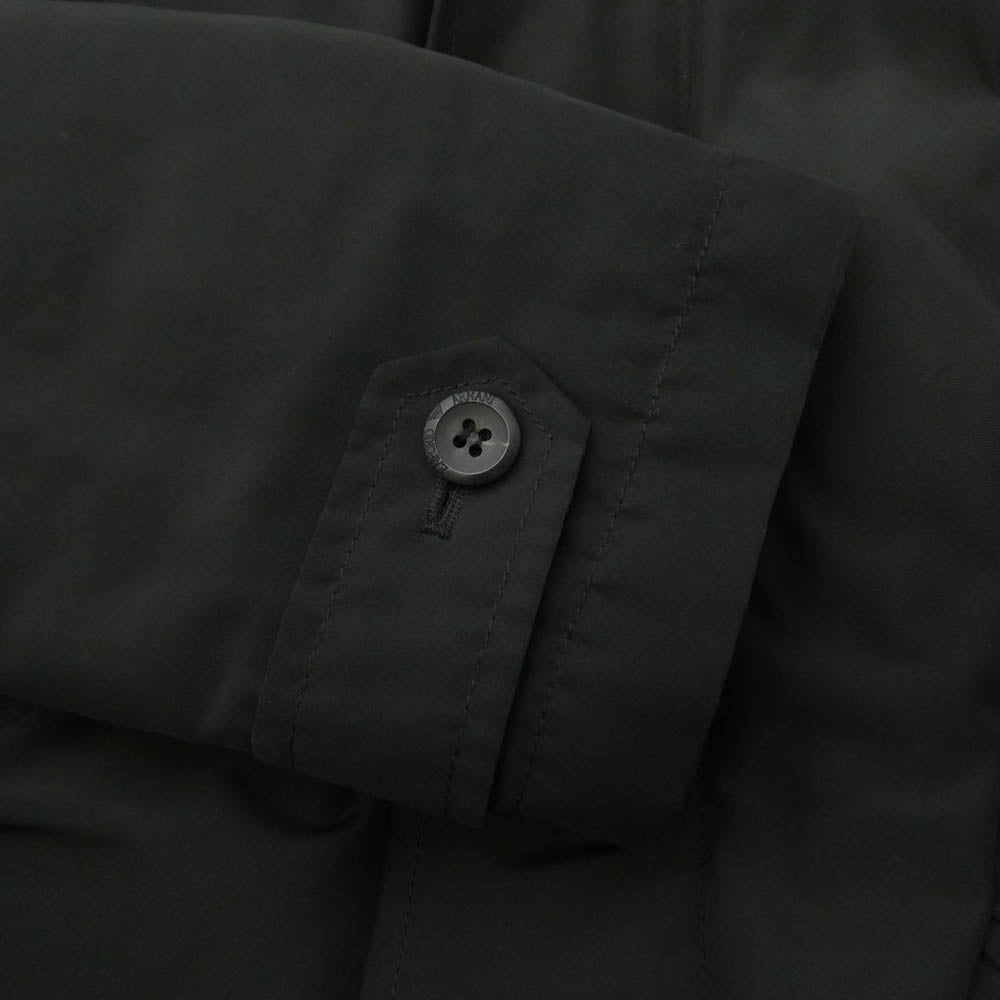 Emporio Armani エンポリオ・アルマーニ H1L390 MATT LINE 取り外し可能キルティングライナー付き トレンチ コート ブラック系 50【中古】
