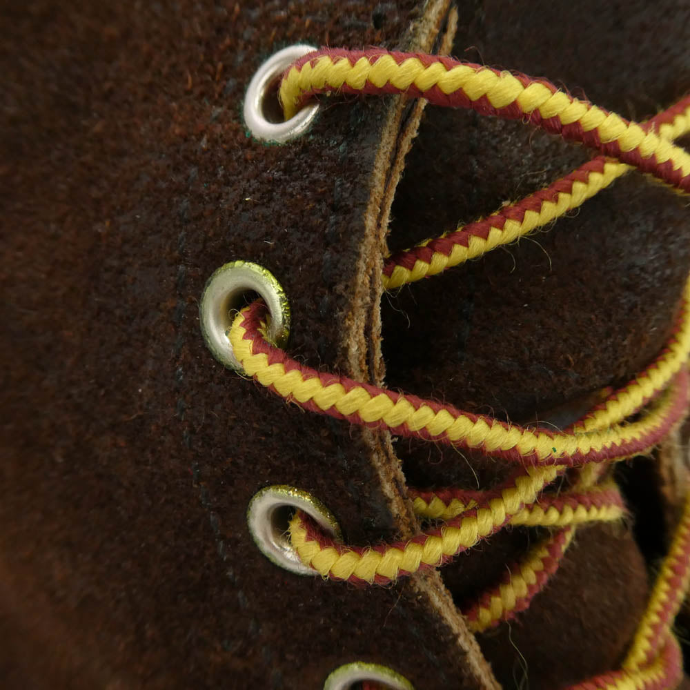 RED WING レッドウィング 8878 6 inch Classic Moc モックトゥ ブーツ ジャワ ミュールスキナー ラフアウト ダークブラウン系 US9E【中古】