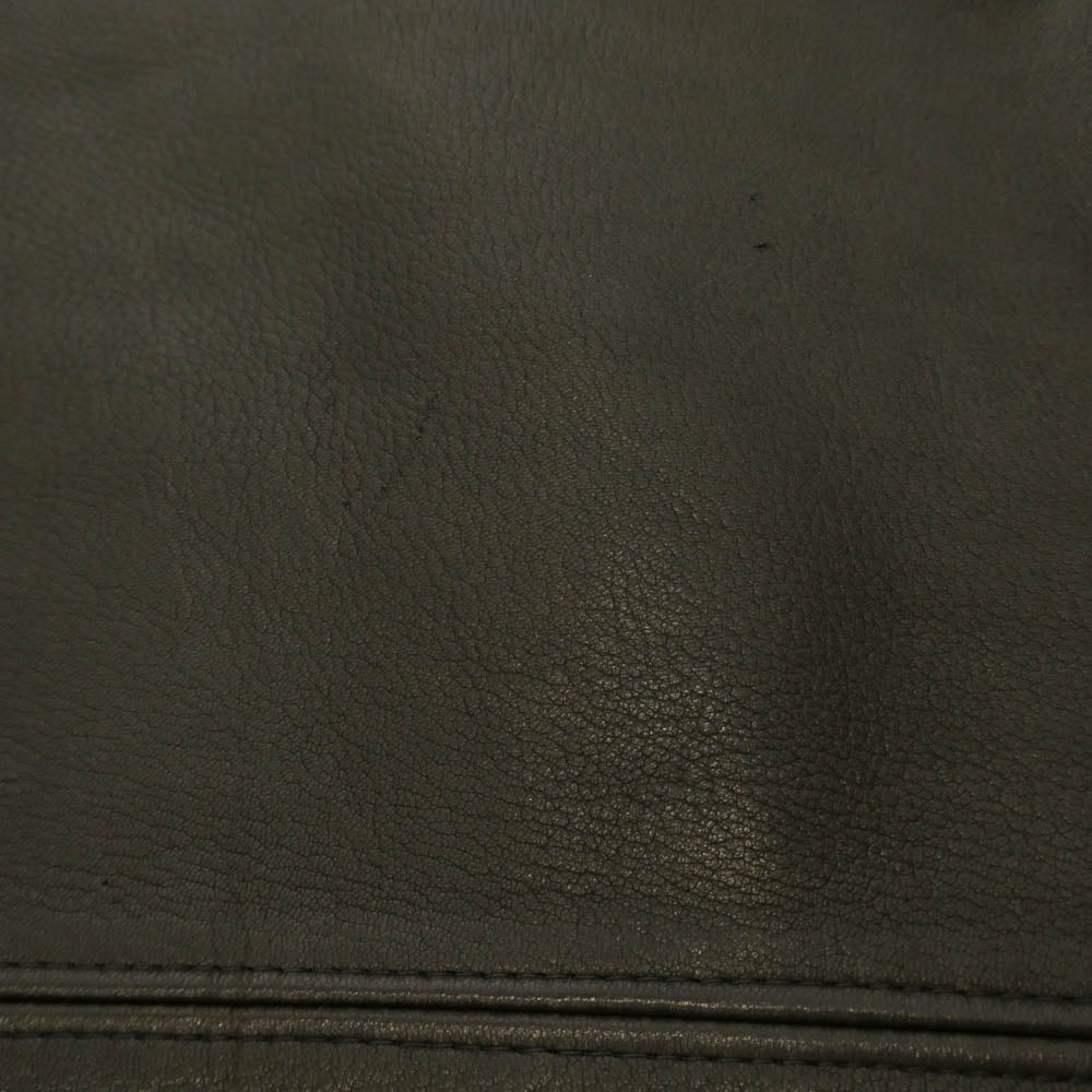 Lewis Leathers ルイスレザー 391T × The REAL McCOY'S リアルマッコイズ LIGHTNING DEERSKIN ライトニング ディアスキン ライダース ジャケット ブラック系 34【中古】