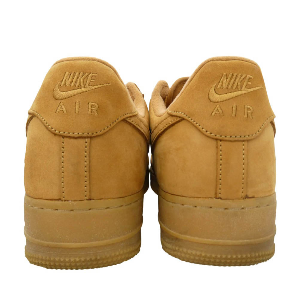 Supreme シュプリーム NIKE ナイキ DN1555-200 × Nike ナイキ Air Force 1 エアフォース AF1 Low Flax Wheat フラックス ウィート ローカット スニーカー ブラウン系 28.5cm【中古】
