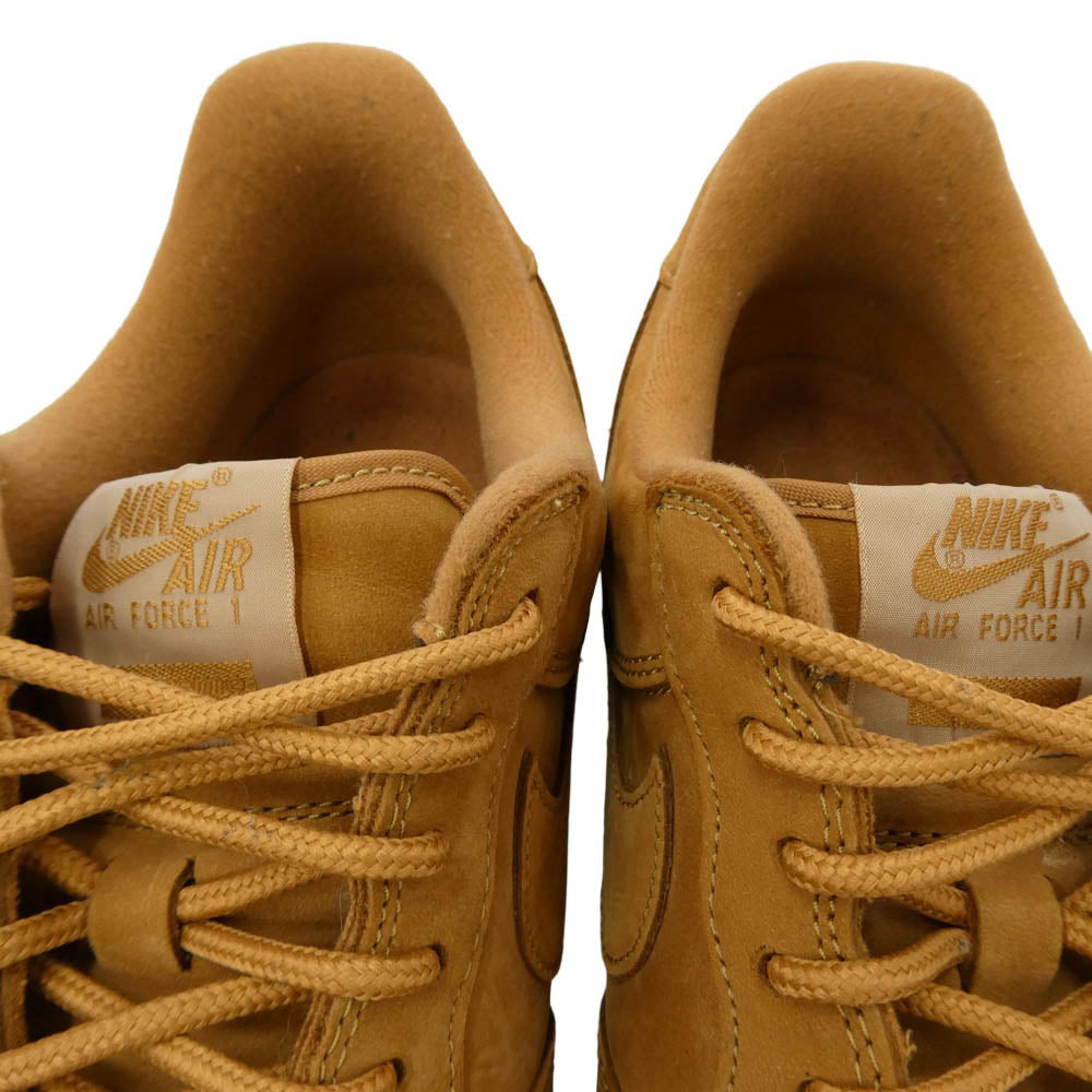 Supreme シュプリーム NIKE ナイキ DN1555-200 × Nike ナイキ Air Force 1 エアフォース AF1 Low Flax Wheat フラックス ウィート ローカット スニーカー ブラウン系 28.5cm【中古】