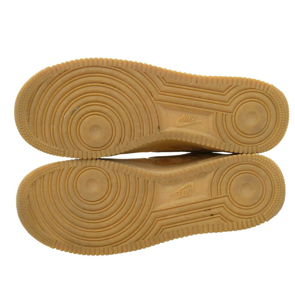 Supreme シュプリーム NIKE ナイキ DN1555-200 × Nike ナイキ Air Force 1 エアフォース AF1 Low Flax Wheat フラックス ウィート ローカット スニーカー ブラウン系 28.5cm【中古】