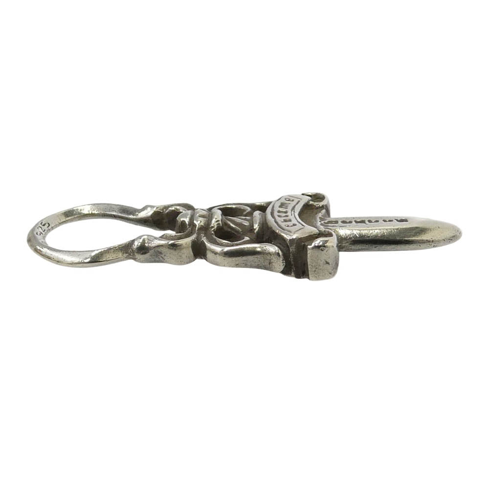 CHROME HEARTS クロムハーツ（原本無） #5DAGGER ZIP2 #5ダガーチャーム ペンダント トップ シルバー系【中古】