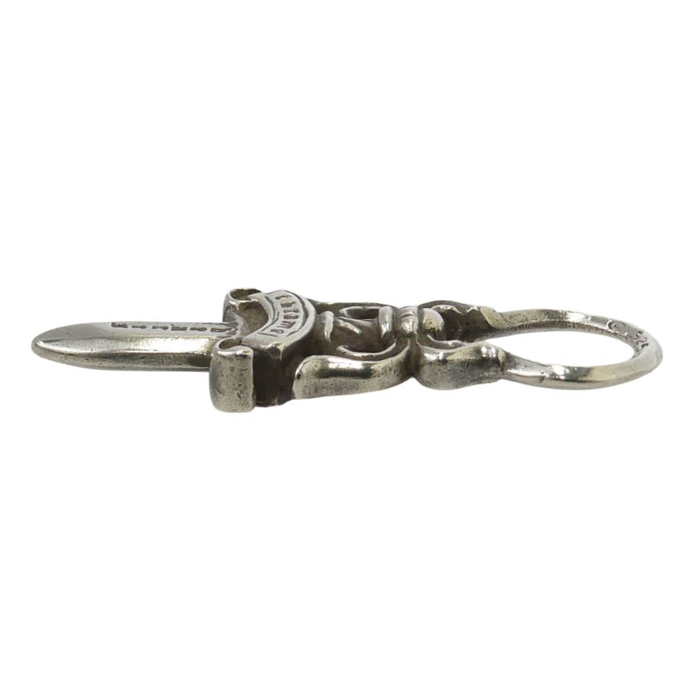 CHROME HEARTS クロムハーツ（原本無） #5DAGGER ZIP2 #5ダガーチャーム ペンダント トップ シルバー系【中古】