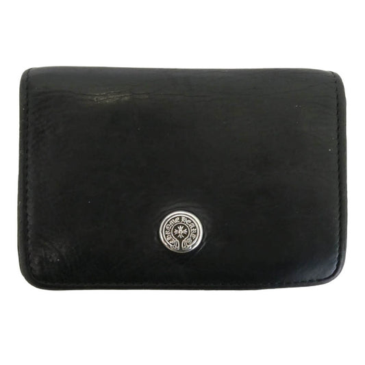 CHROME HEARTS クロムハーツ（原本無） OPEN WOUND オープンウーンド レザー ウォレット ブラック系【中古】