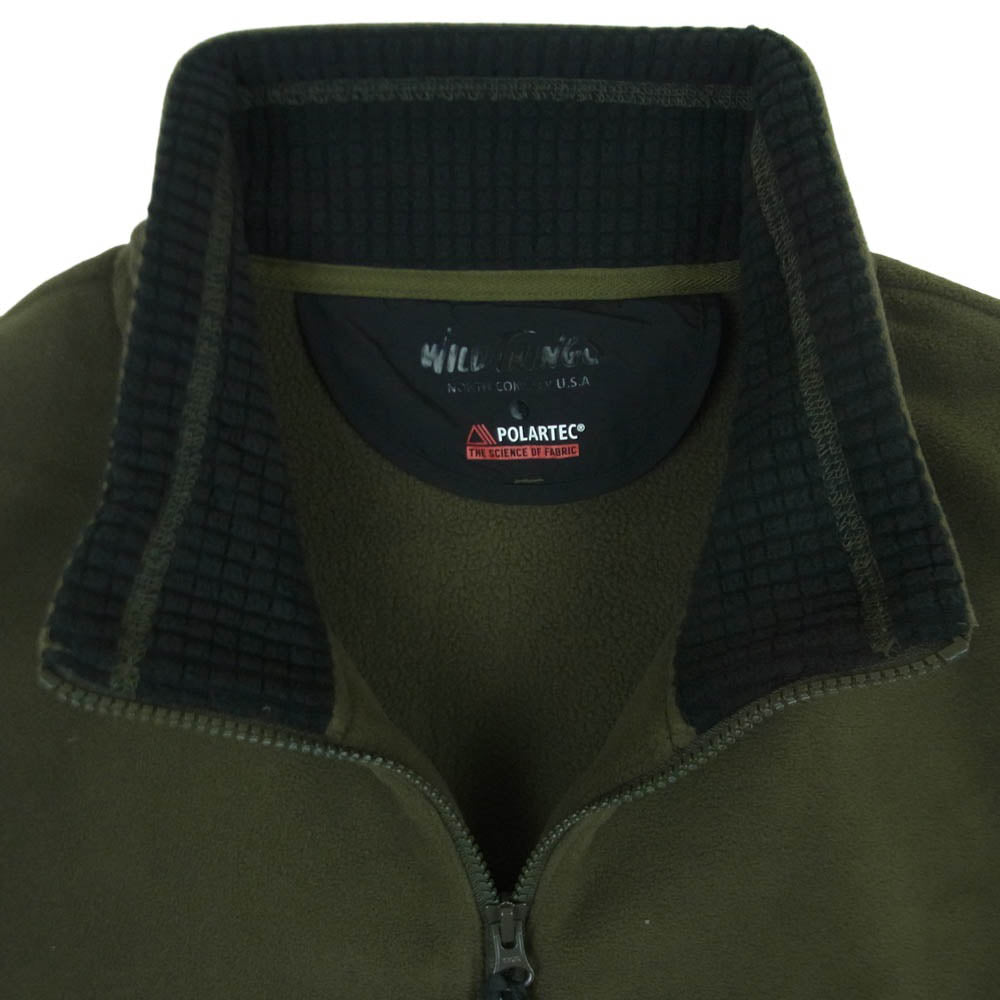 WILDTHINGS ワイルドシングス WT24122TJ POLARTEC JACKET ポーラーテック フリース ジャケット グリーン系 O.D L【極上美品】【中古】
