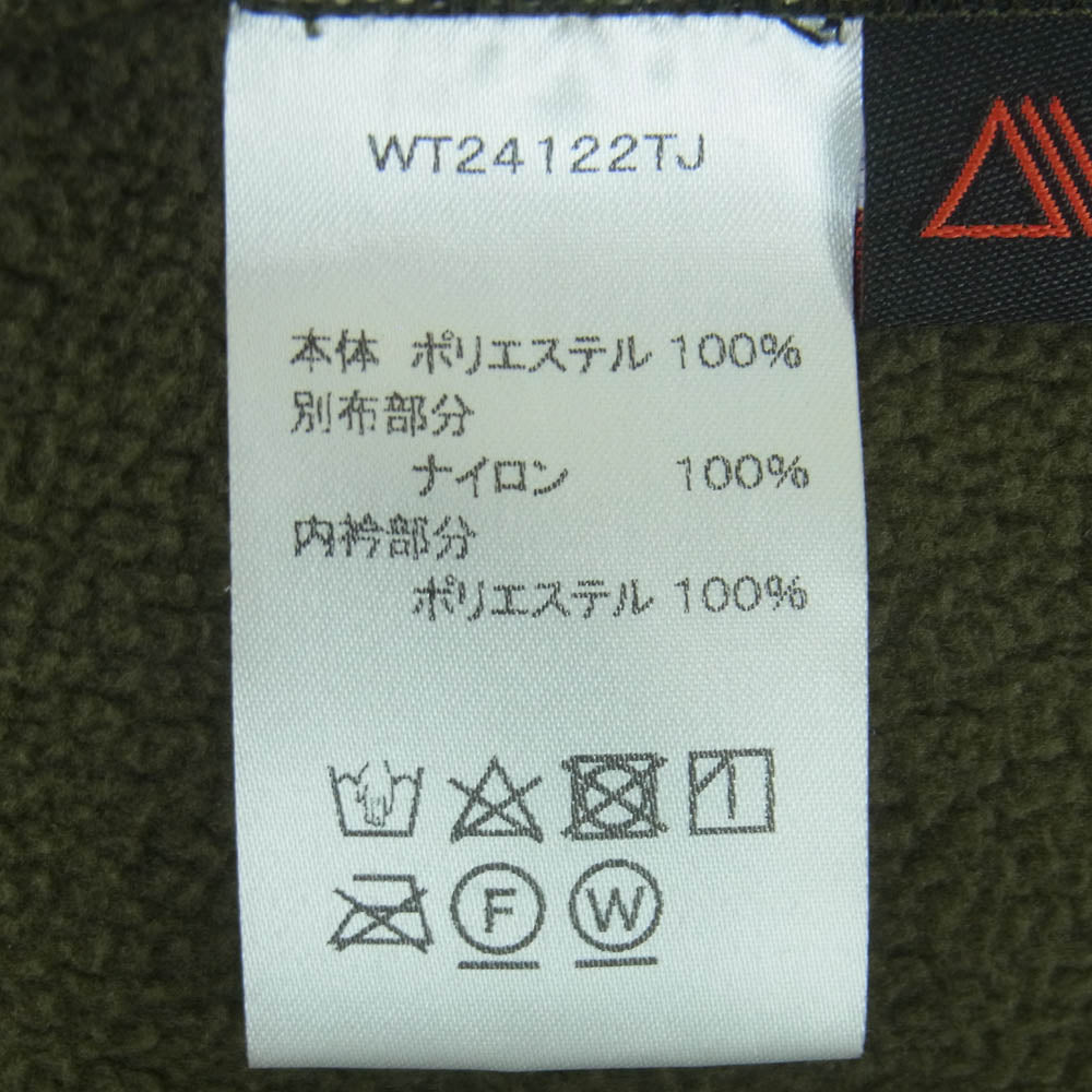 WILDTHINGS ワイルドシングス WT24122TJ POLARTEC JACKET ポーラーテック フリース ジャケット グリーン系 O.D L【極上美品】【中古】