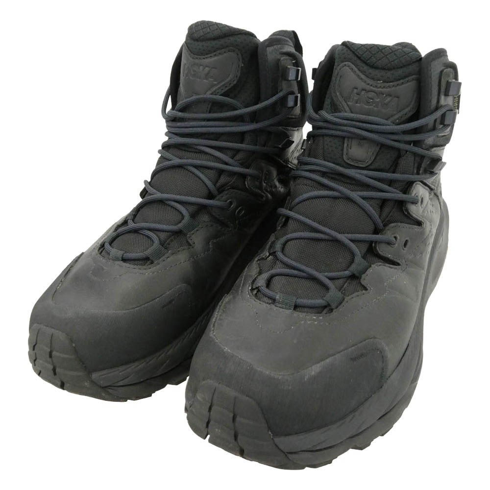 HOKA ONE ONE ホカ オネオネ 1123155 KAHA 2 GTX カハ2 ゴアテックス スニーカー トレッキングシューズ ブラック系 27.5cm【中古】