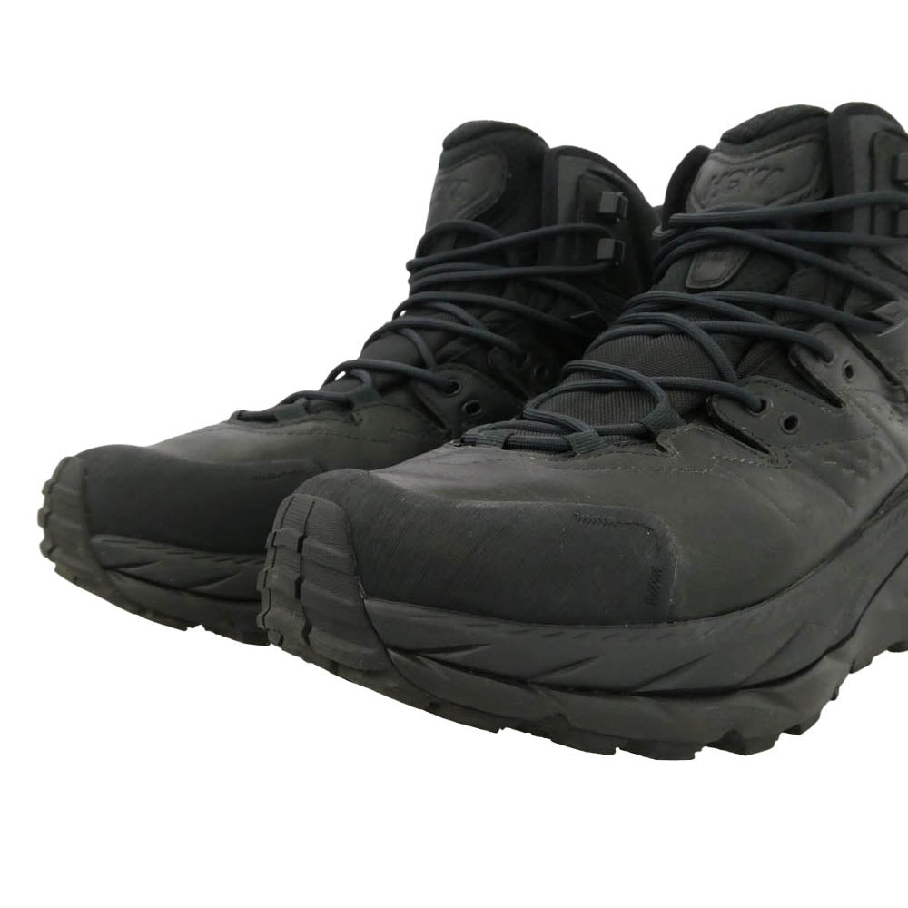 HOKA ONE ONE ホカ オネオネ 1123155 KAHA 2 GTX カハ2 ゴアテックス スニーカー トレッキングシューズ ブラック系 27.5cm【中古】