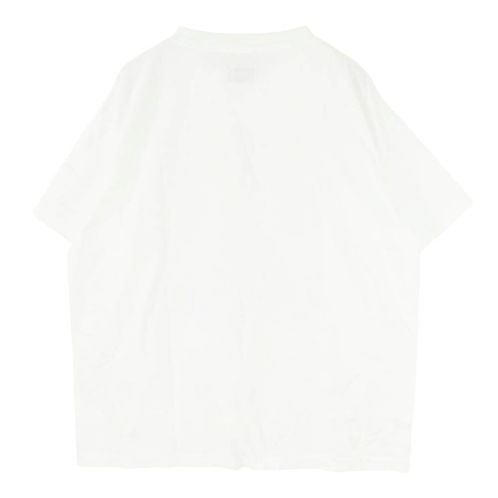 ラストマン 26SS 261LM-CT17 PRINTED TEE SHIRTS BALANCE リラックスフィット オーバーサイズ 半袖 Tシャツ ホワイト系 XL【極上美品】【中古】