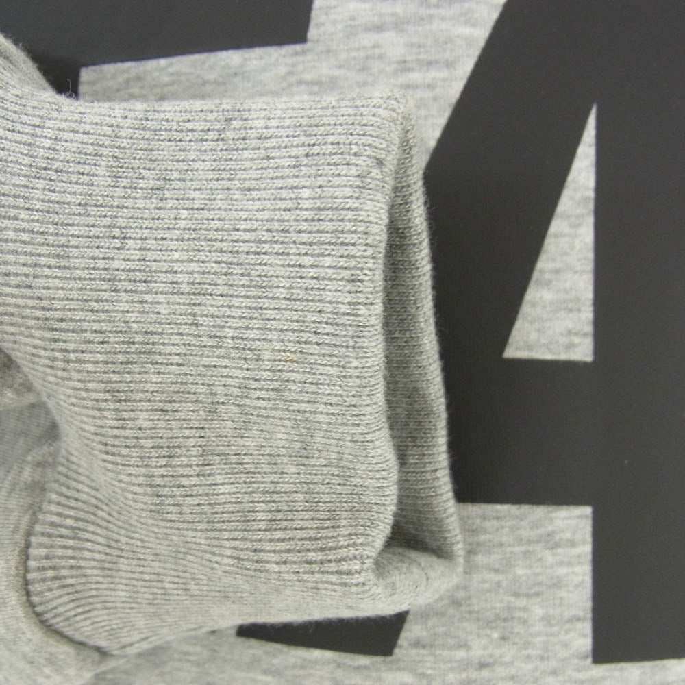 WIND AND SEA ウィンダンシー 26SS WDS-O-CLN-26-Q1-CS-02 RELAXED FIT CREWNECK PONTE SWEATSHIRT ロゴプリント クルーネックスウェットシャツ トレーナー グレー系 M【極上美品】【中古】