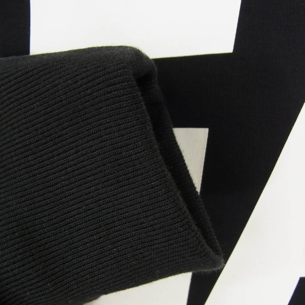 WIND AND SEA ウィンダンシー 26SS WDS-O-CLN-26-Q1-CS-02 RELAXED FIT CREWNECK PONTE SWEATSHIRT ロゴプリント クルーネックスウェットシャツ トレーナー ブラック系 M【極上美品】【中古】