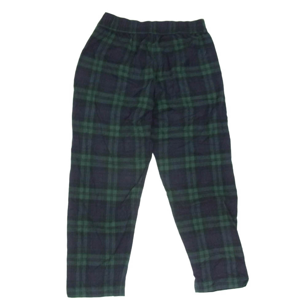 BEDWIN & THE HEARTBREAKERS ベドウィンアンドザハートブレイカーズ 25AW 25AB4745 10L PYJAMAS PANTS CAUTY メランジ調 チェック パジャマパンツ ネイビー系 3【極上美品】【中古】