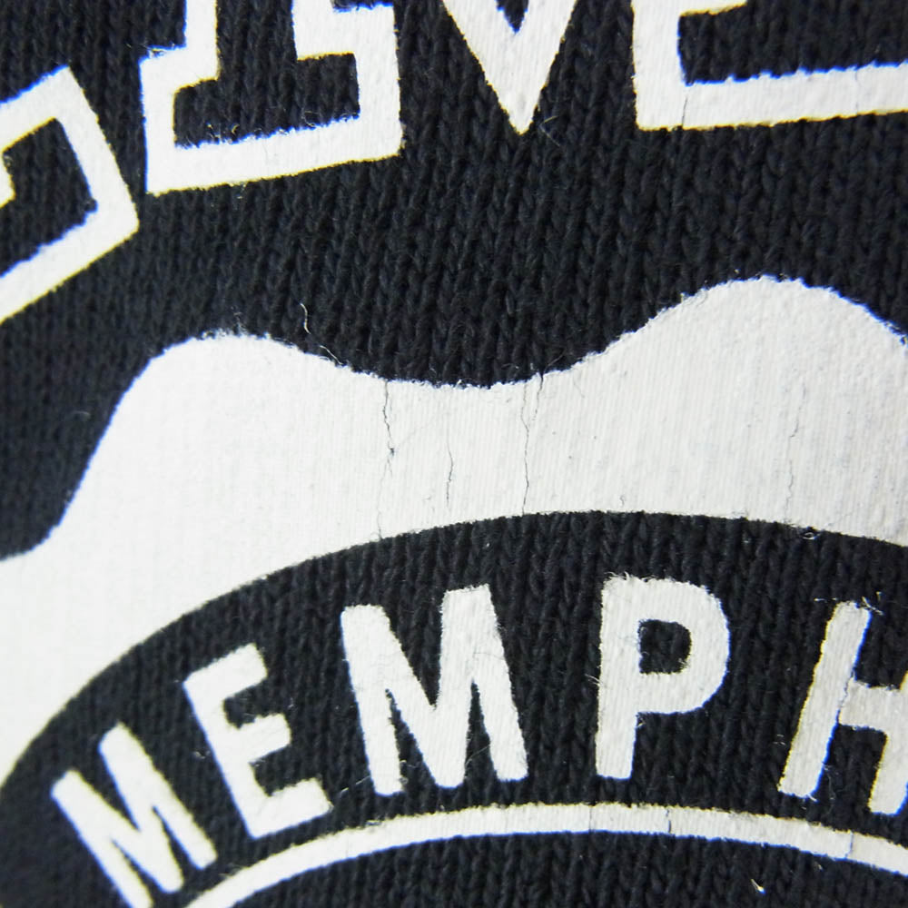 MINEDENIM マインデニム 26SS 2603-4004 North Memphis College Logo S.S Crewneck Pullover カレッジロゴ ショートスリーブ スウェット ブラック系 L【極上美品】【中古】