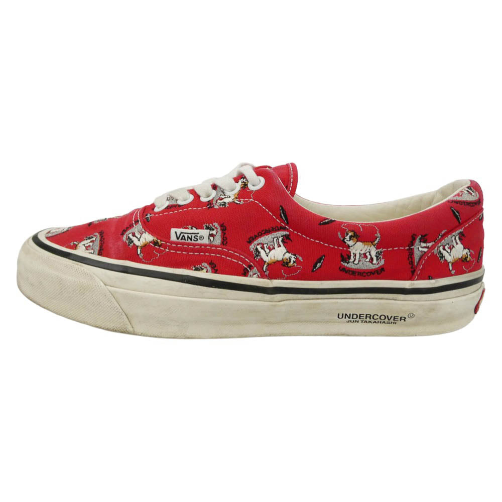 UNDERCOVER アンダーカバー VANS バンズ VN000EE8CJG VANS バンズ OTW Era 95 ローカット スニーカー レッド系 26.5cm【中古】