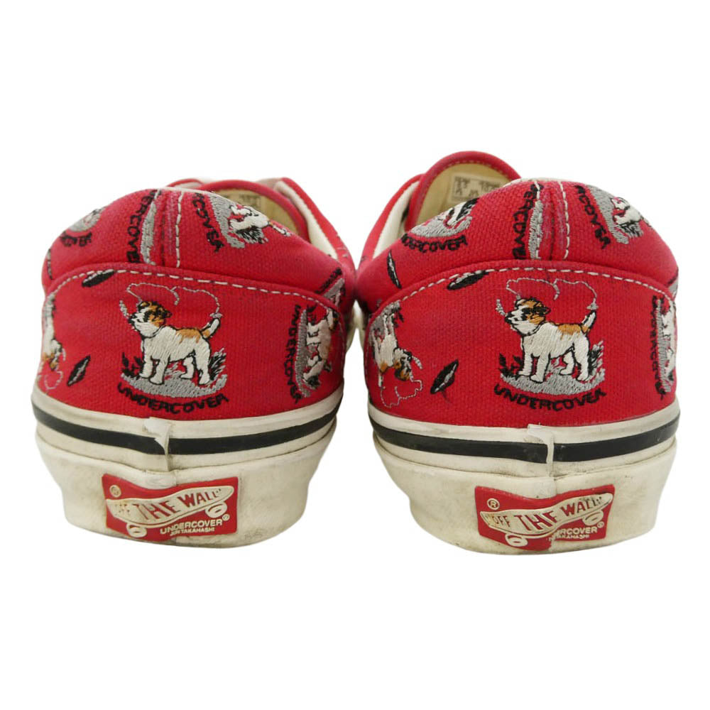 UNDERCOVER アンダーカバー VANS バンズ VN000EE8CJG VANS バンズ OTW Era 95 ローカット スニーカー レッド系 26.5cm【中古】