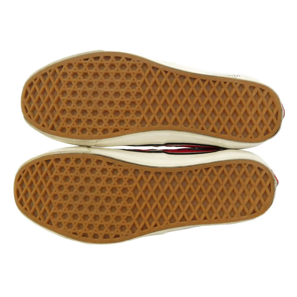 UNDERCOVER アンダーカバー VANS バンズ VN000EE8CJG VANS バンズ OTW Era 95 ローカット スニーカー レッド系 26.5cm【中古】