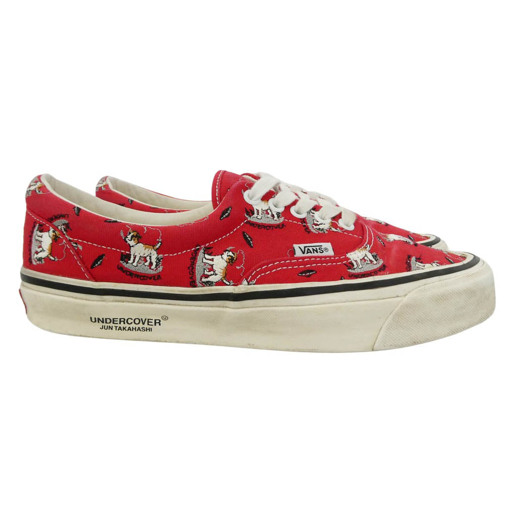 UNDERCOVER アンダーカバー VANS バンズ VN000EE8CJG VANS バンズ OTW Era 95 ローカット スニーカー レッド系 26.5cm【中古】
