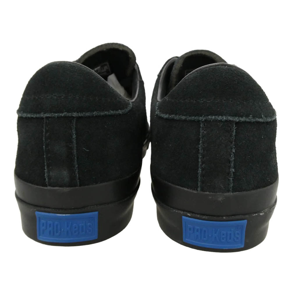 WACKO MARIA ワコマリア PRO-Keds プロケッズ PN1021W1 PRO-KEDS プロケッズ ROYAL PLUS SUEDE LO ロイヤルプラス スエード ロー スニーカー ブラック系 27.5cm【美品】【中古】
