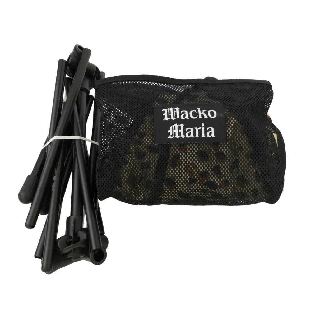 WACKO MARIA ワコマリア 24SS HELINOX-WM-GG01 HELINOX ヘリノックス CHAIR ONE チェアワン ブラック系 ライトブラウン系【新古品】【未使用】【中古】