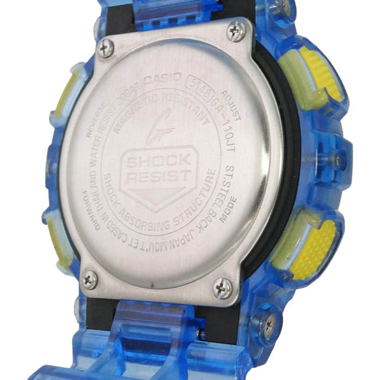 CASIO G-SHOCK カシオ ジーショック GA-110JT-2ADR JOYTOPIA シリーズ リスト ウォッチ 腕時計 ブルー系【中古】