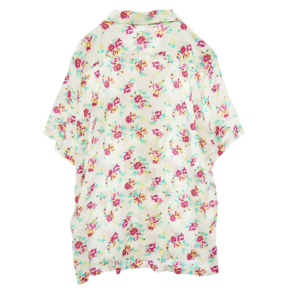 Supreme シュプリーム 20SS Floral Rayon S/S Shirt フローラル レーヨン ショートスリーブ 半袖 シャツ マルチカラー系 M【中古】