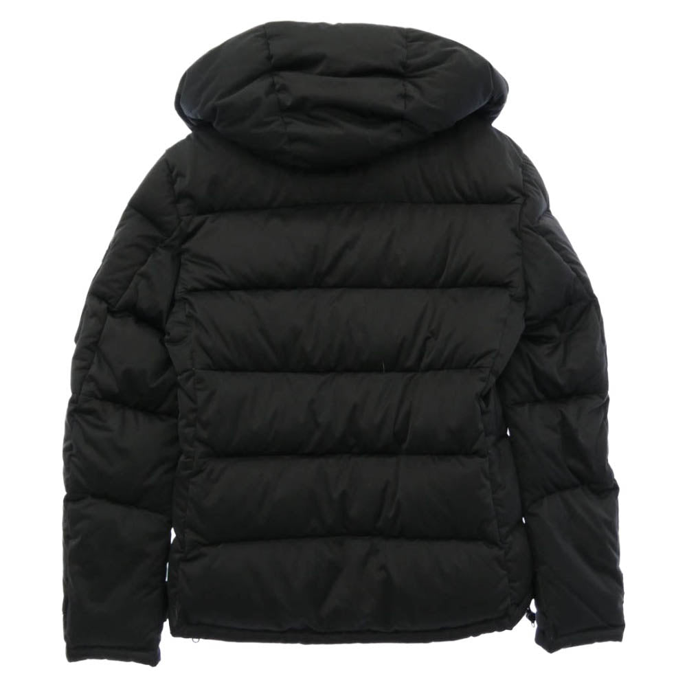 BURBERRY BLACK LABEL バーバリーブラックレーベル BMP21-319-09 ホースマーク ワッペン ロゴ ダウン ジャケット ブラック系 S【中古】