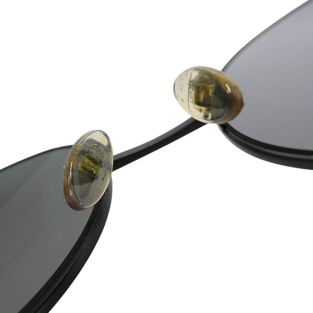 Supreme シュプリーム 14SS Tunnel Metal Sunglasses ラウンド型 メタルフレーム サングラス カラー レンズ アイウェア ブラック系【中古】