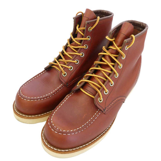 RED WING レッドウィング 9106 IRISH SETTER アイリッシュセッター 7ホール ワーク ブーツ ブラウン系 7.5【中古】