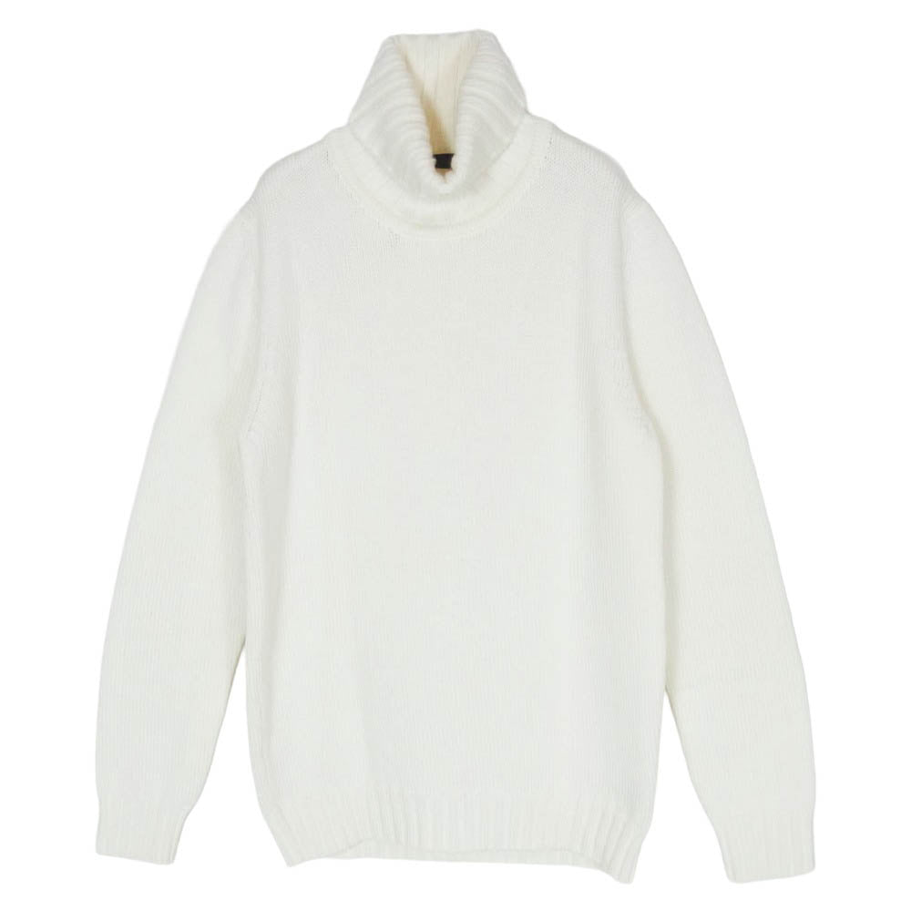 バフィー wo0110140 ウール タートルネック ニット セーター オフホワイト系 46【中古】