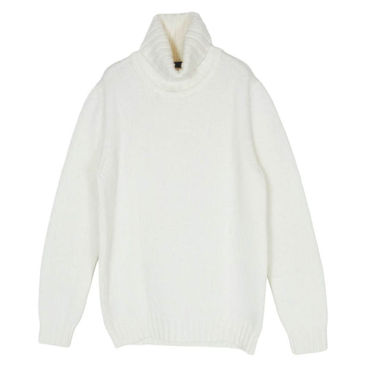バフィー wo0110140 ウール タートルネック ニット セーター オフホワイト系 46【中古】