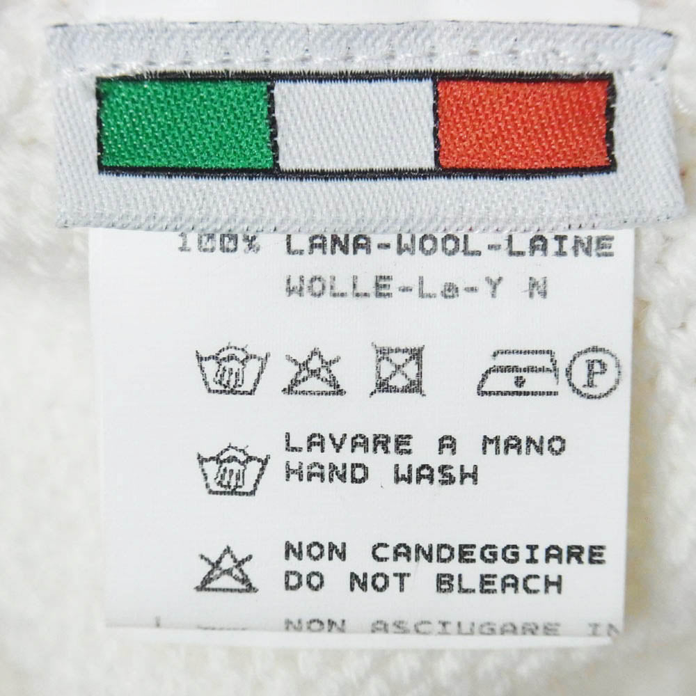 バフィー wo0110140 ウール タートルネック ニット セーター オフホワイト系 46【中古】