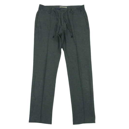 ジャブスアルキヴィオ 993181 MASACCIO マサッチョ ウール混 スラックス パンツ グレー系 46【中古】