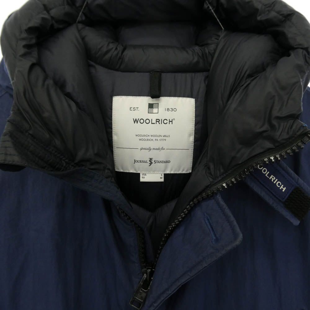 WOOLRICH ウールリッチ WOCPS2947 JOURNAL STANDARD ジャーナルスタンダード別注 ARCTIC PARKA アークティック パーカ ダウン ジャケット ダークネイビー系 US S【中古】