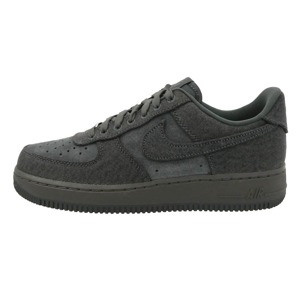 NIKE ナイキ IR0951-003 Air Force 1 '07 LV8 Denim AF1 エア フォース 1 デニム ローカット スニーカー チャコール系 26.5cm【新古品】【未使用】【中古】