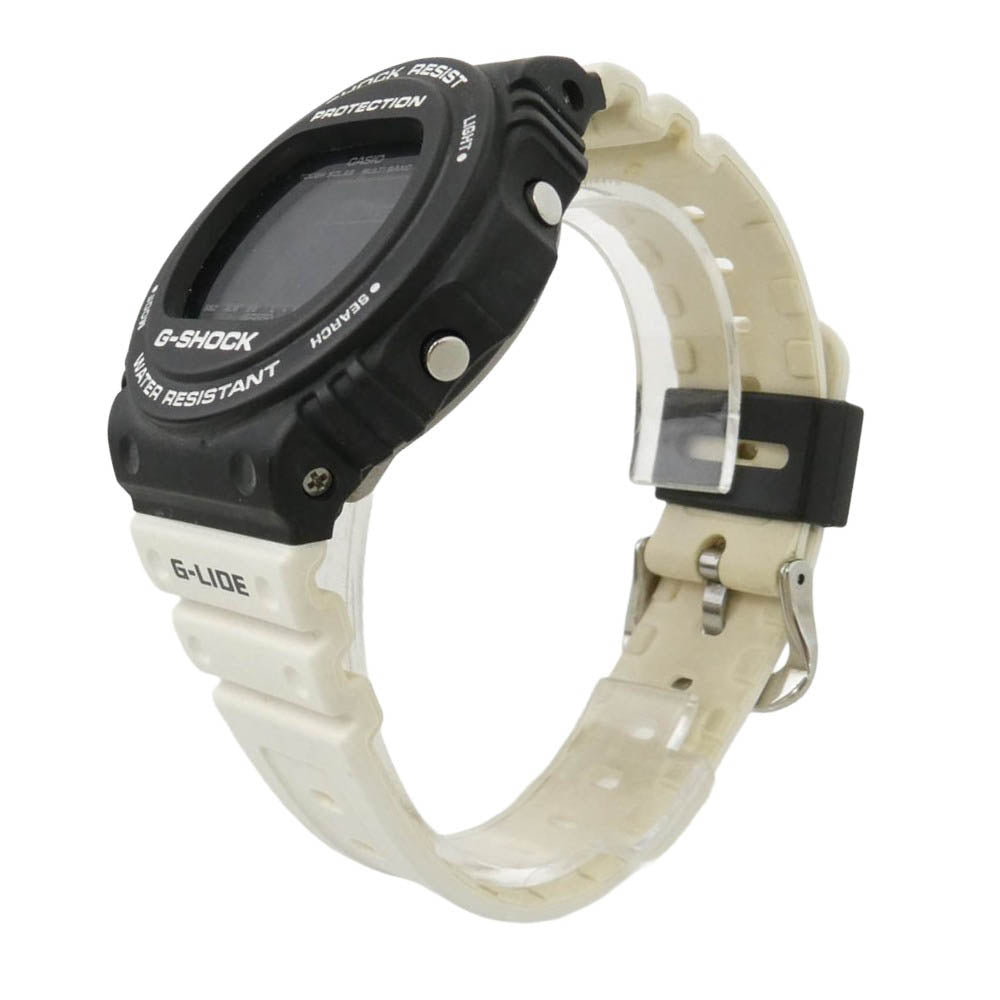 CASIO G-SHOCK カシオ ジーショック GWX-5700SSN ウミヘビ柄 ツートンカラー 電波ソーラー ウォッチ 腕時計 ブラック系 ホワイト系【中古】