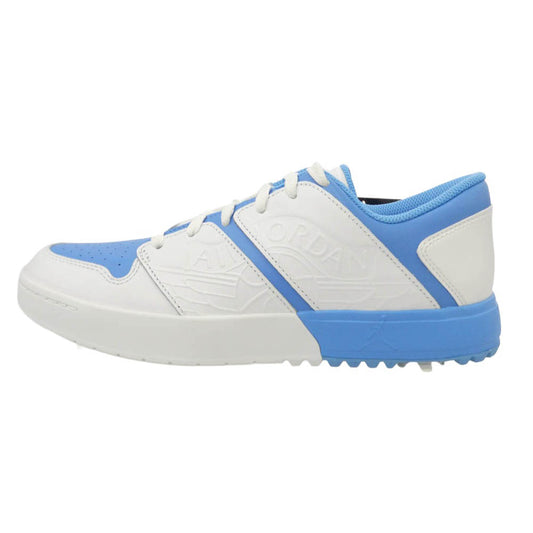 NIKE ナイキ FZ4153-101 JORDAN NU RETRO 1 NU レトロ 1 G ジョーダン バーシティブルー ゴルフ スニーカー ホワイト系 ライトブルー系 27cm【極上美品】【中古】