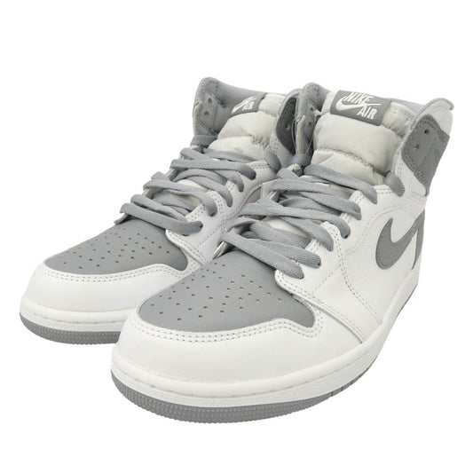 NIKE ナイキ 555088-037 Air Jordan 1 High OG Stealth AJ1 エアジョーダン ハイ OG ステルス スニーカー ホワイト系 グレー系 27cm【極上美品】【中古】