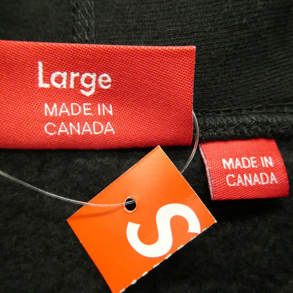 Supreme シュプリーム 23SS Motion Logo Hooded Sweatshirt モーションロゴフーデッドスウェットシャツ プルオーバー パーカー ブラック系 L【極上美品】【中古】
