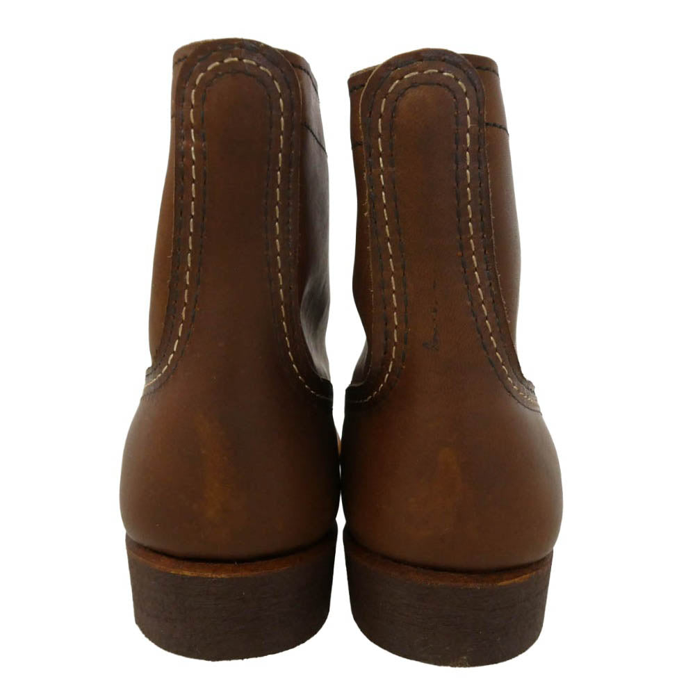 RED WING レッドウィング 8111 Iron Ranger アイアンレンジャー アンバーハーネス ブーツ ブラウン系 US8【極上美品】【中古】