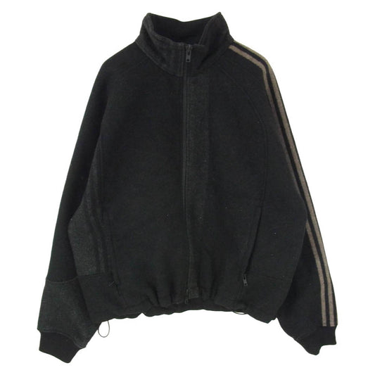Y-3 Yohji Yamamoto ワイスリー ヨウジヤマモト HN1968 U ENG 3S TRK JK ウール トラックジャケット ブラック系 L【中古】