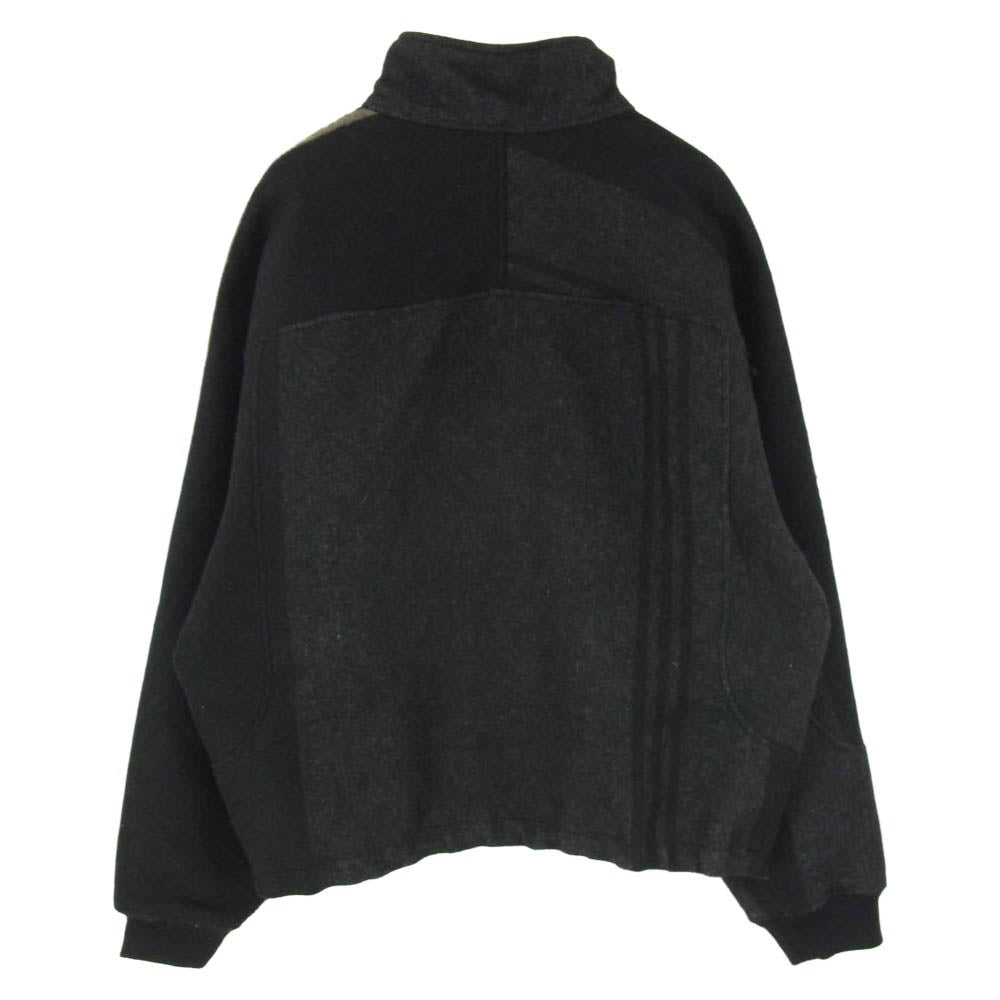 Y-3 Yohji Yamamoto ワイスリー ヨウジヤマモト HN1968 U ENG 3S TRK JK ウール トラックジャケット ブラック系 L【中古】