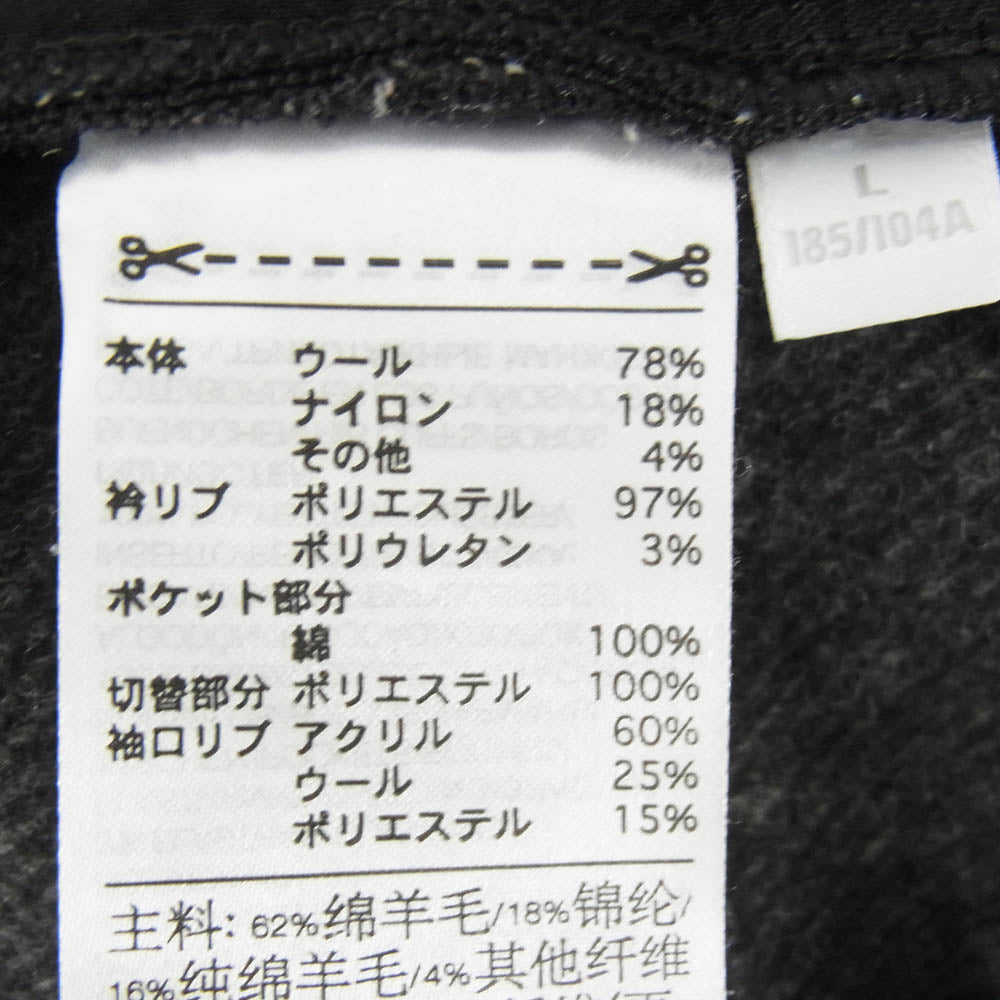 Y-3 Yohji Yamamoto ワイスリー ヨウジヤマモト HN1968 U ENG 3S TRK JK ウール トラックジャケット ブラック系 L【中古】